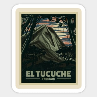 El Tucuche, Trinidad Sticker